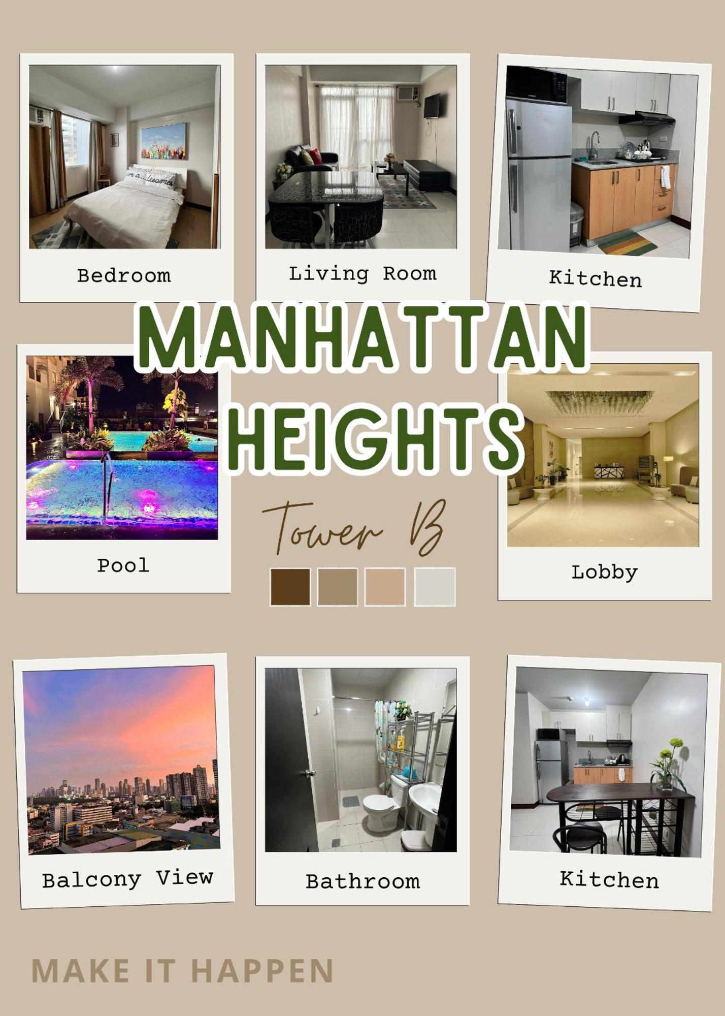 Aparthotel Manhattan Heights Towerb In Araneta Cubao 5Mins Walk To Smart Araneta à Manille Extérieur photo